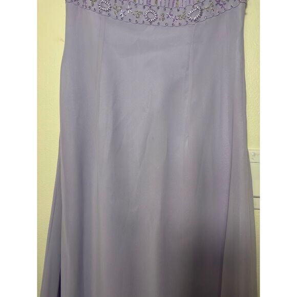 Lenovia Dress Women's Size Small Lavender Beaded Formal y2k Fairy Princess HOCO - Picture 3 of 8